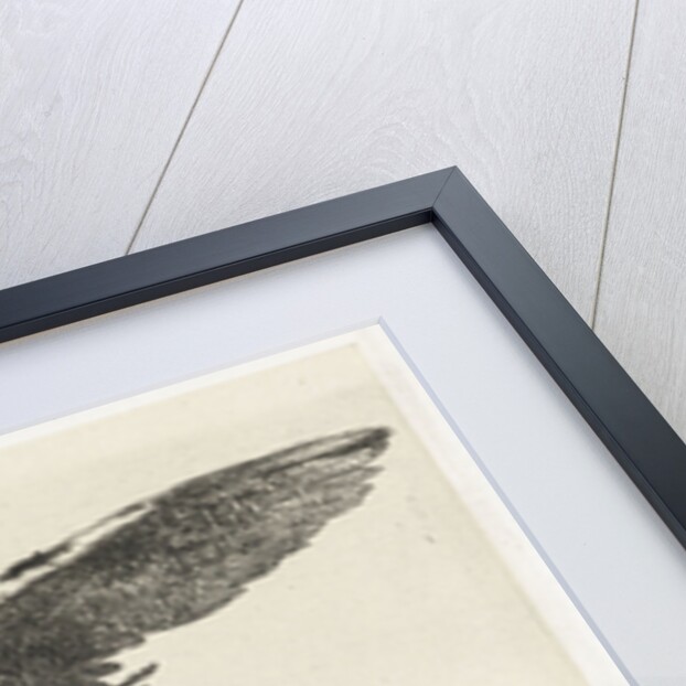 A falcon is a heron in flight by Guillaume Anne van der Brugghen