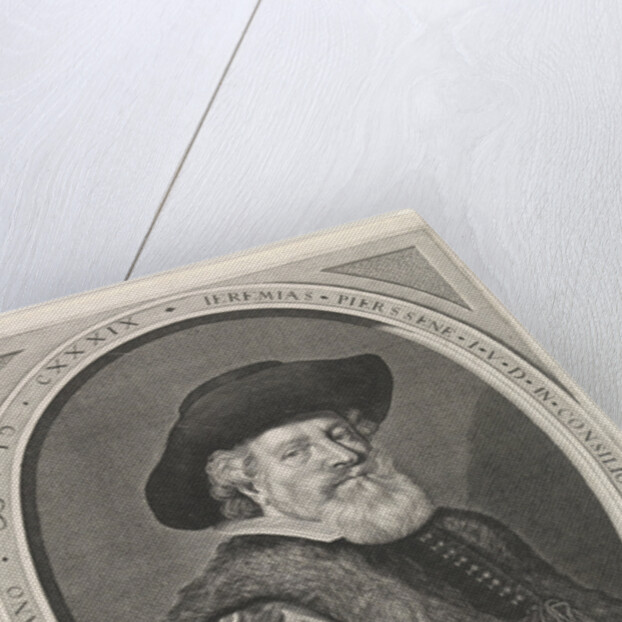Portrait of Jeremias Pierssene by Paulus Pontius