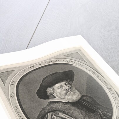 Portrait of Jeremias Pierssene by Paulus Pontius