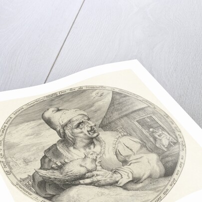 Hen-pecked husband by Cornelis Danckerts I