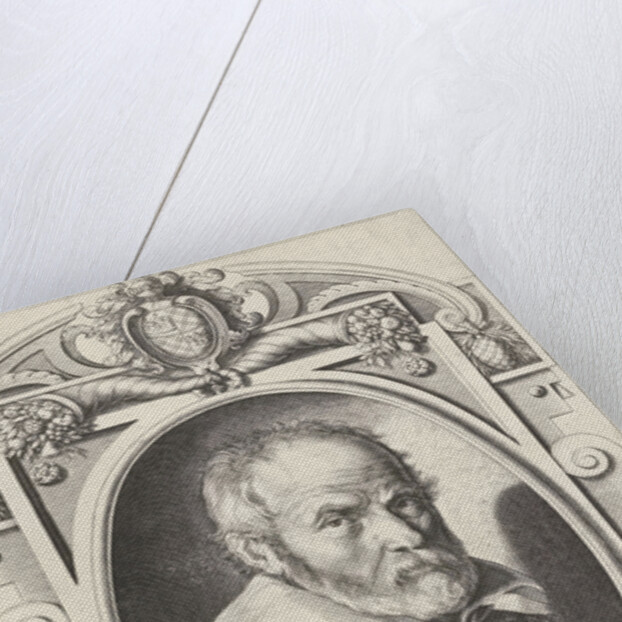 Portrait of Pietro Francavilla (Pietro Franqueville) by Pieter de Jode I