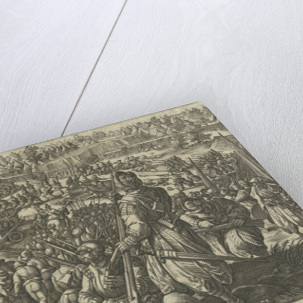 The death of Giovanni de Medici by Philips Galle