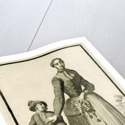 Woman from Friesland by Pieter van den Berge