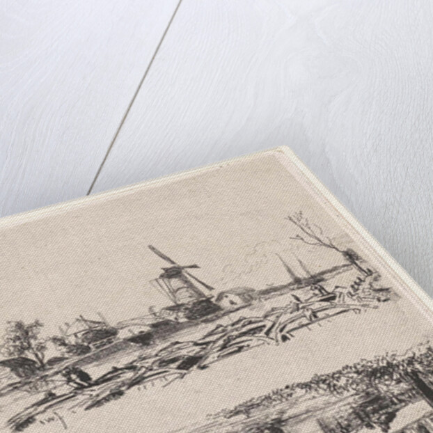 View of Leidschendam by Joseph Hartogensis