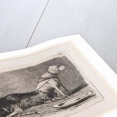 Two dogs by Jan Weissenbruch