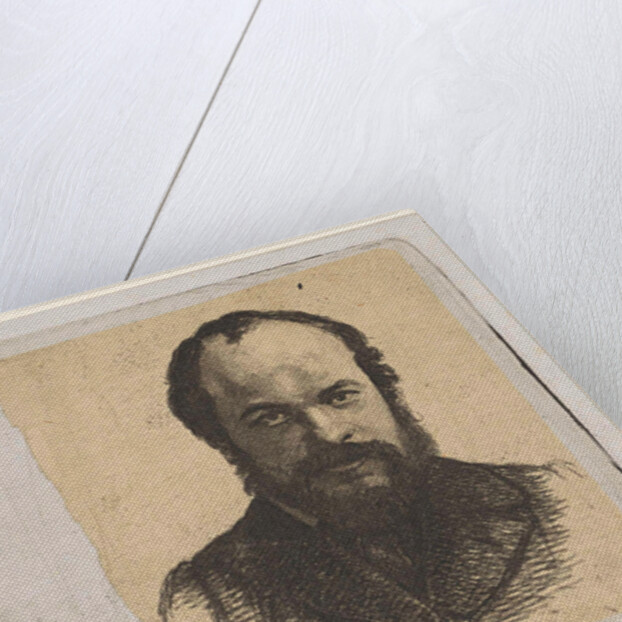 Portrait of Jan Weissenbruch by Frederik Hendrik Weissenbruch