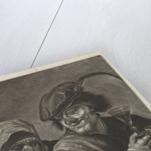 Man with jug and wine glass, variant A by Jan van der Bruggen