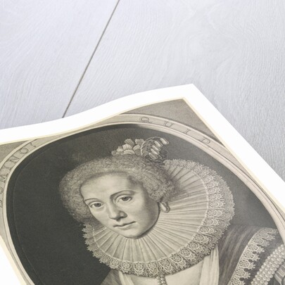 Portrait of Amalia van Solms by Willem Jacobsz. Delff