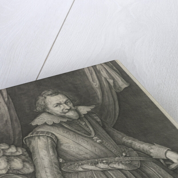 Portrait of Filips Willem, Prins van Oranje by Jacob Matham