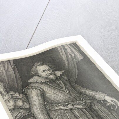 Portrait of Filips Willem, Prins van Oranje by Jacob Matham