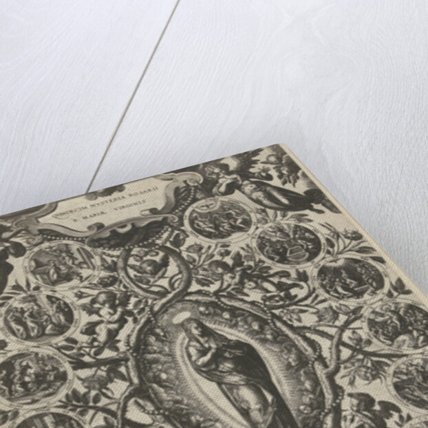 Mary of the Rosary by Philips Galle