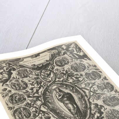 Mary of the Rosary by Philips Galle