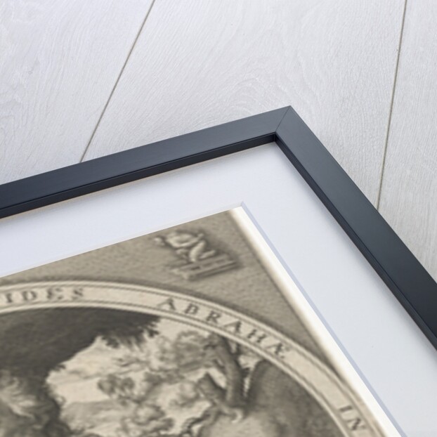 Abraham with knife in hand by Nicolaes de Bruyn