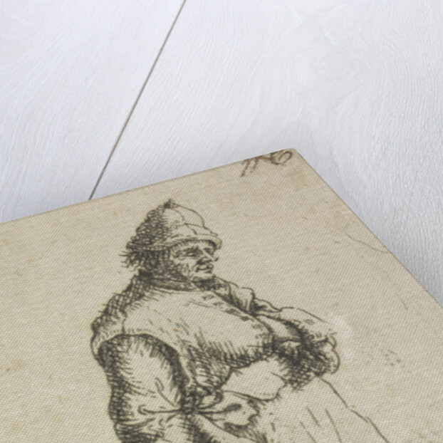 Standing man by Monogrammist NE