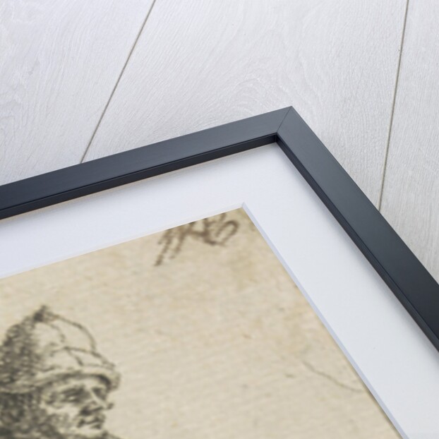 Standing man by Monogrammist NE