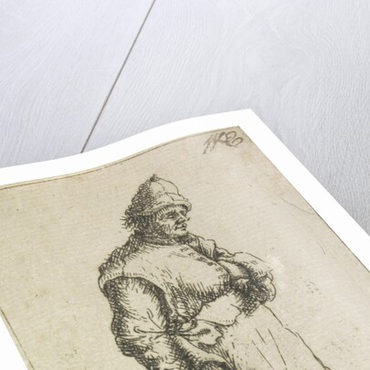 Standing man by Monogrammist NE