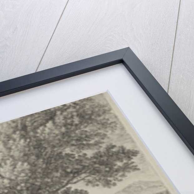 Joseph helps Mary off the donkey by Herman van Swanevelt