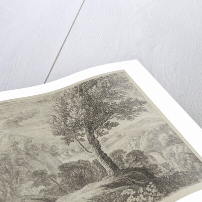 Joseph helps Mary off the donkey by Herman van Swanevelt