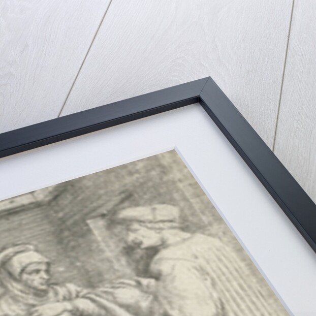 Amadeus Berutti with Austerity (Austeritas) and Friendship (Amicitia) and Love (Amor) by Marcantonio Raimondi