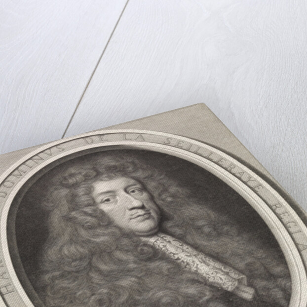 Portrait of Breton treasurer Guilaume the Harouys de la Seilleraye by Pieter van Schuppen