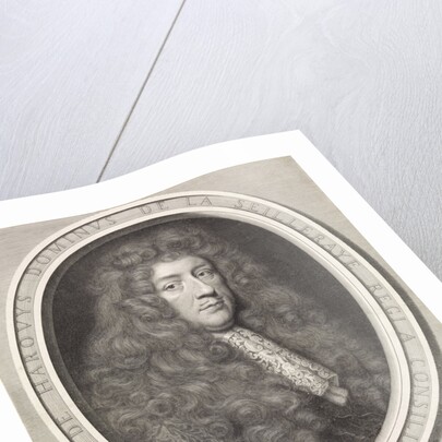 Portrait of Breton treasurer Guilaume the Harouys de la Seilleraye by Pieter van Schuppen