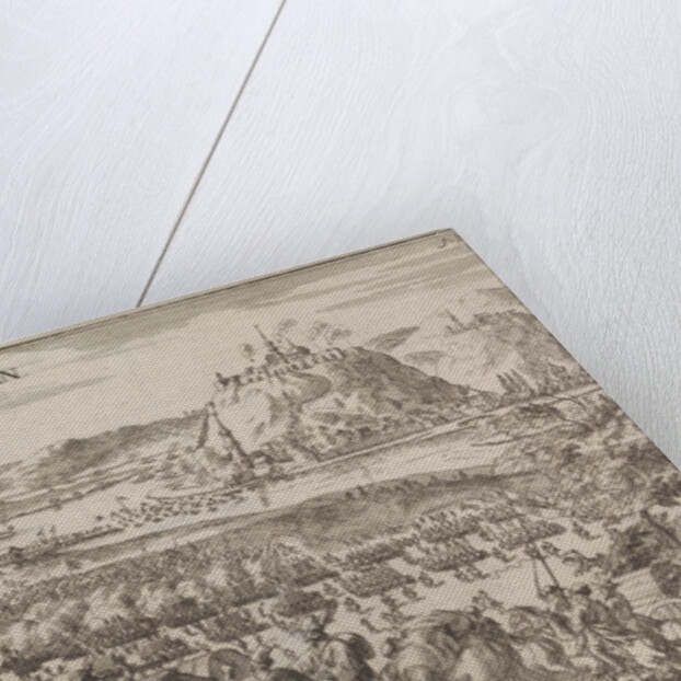 Siege of Esztergom in 1686 by Justus van den Nijpoort