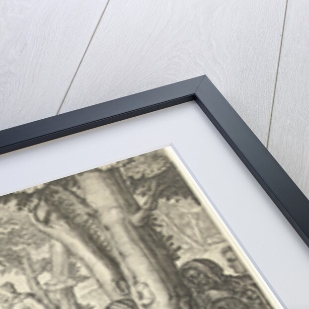 John the Baptist preaching to a group of people by Bartholomeus Willemsz. Dolendo