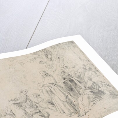 Multiplication of the loaves and fishes by Anonymous