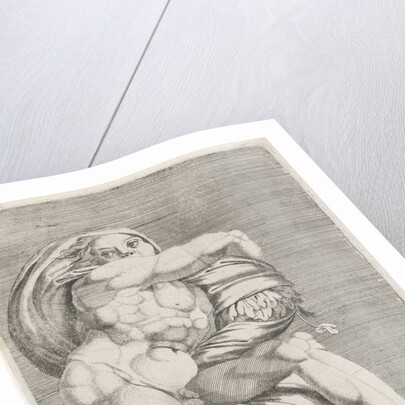 Figure from the Sistine Chapel by Dirck Volckertsz Coornhert