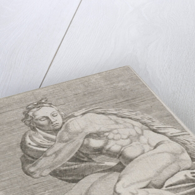 Figure from the Sistine Chapel by Dirck Volckertsz Coornhert