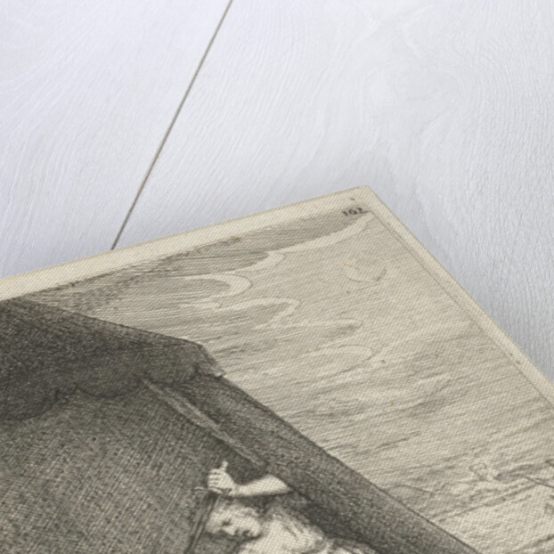 A woman kills a man in his sleep by Jacob Lescailje