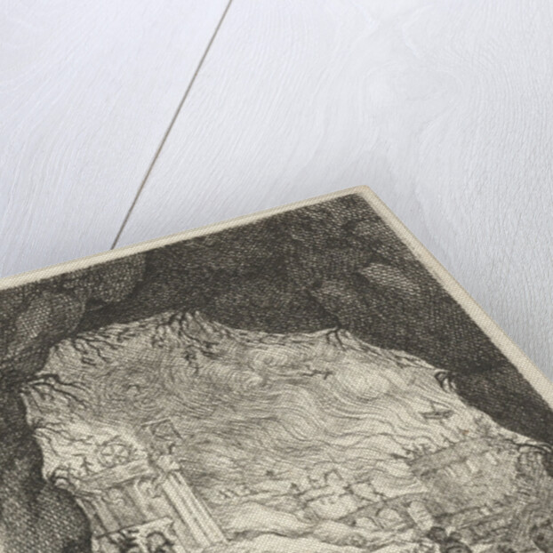 Queen hidden in a cave by Jacob Lescailje