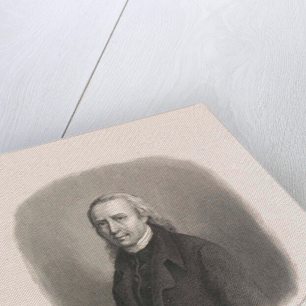 Portrait of Matthias Claudius by Arie Cornelis Kruseman