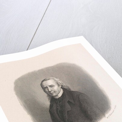 Portrait of Matthias Claudius by Arie Cornelis Kruseman