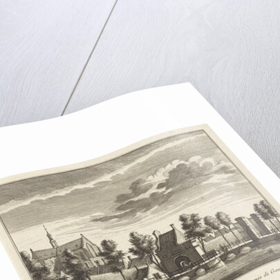 Alkmaar with city gates and the Great Church by Anonymous