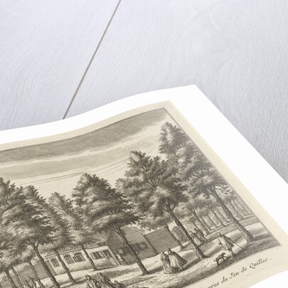 Forest path near Alkmaar, The Netherlands by Abraham Rademaker