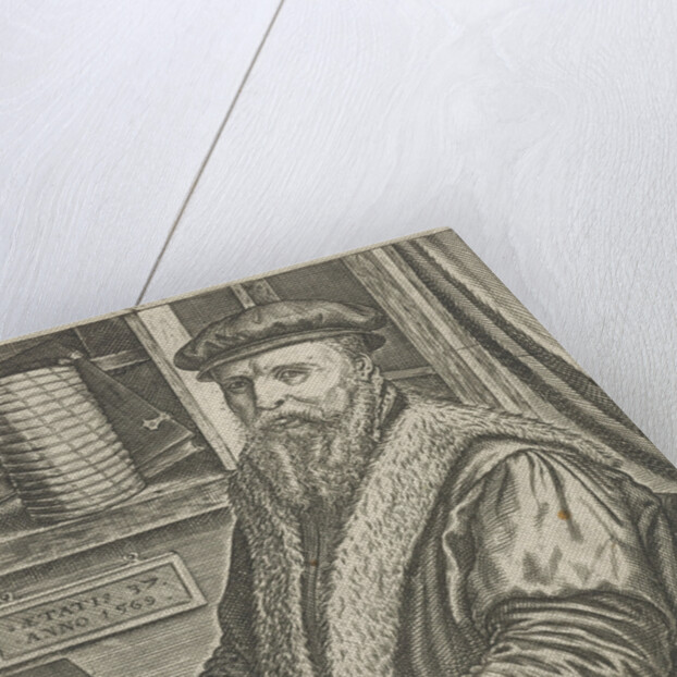 Portrait of Adam Maeus by Pieter Nagel