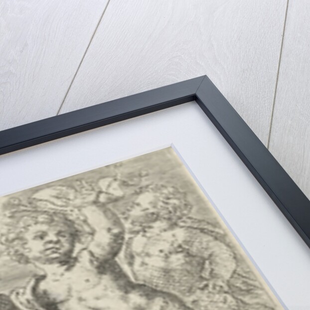 Fighting putti by Peter van Lint