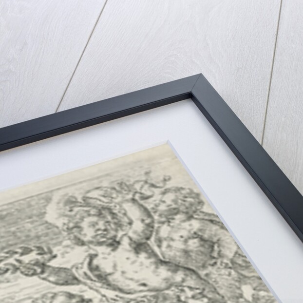 Fighting putti by Peter van Lint