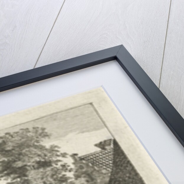 View of a village by Hendrik Roosing