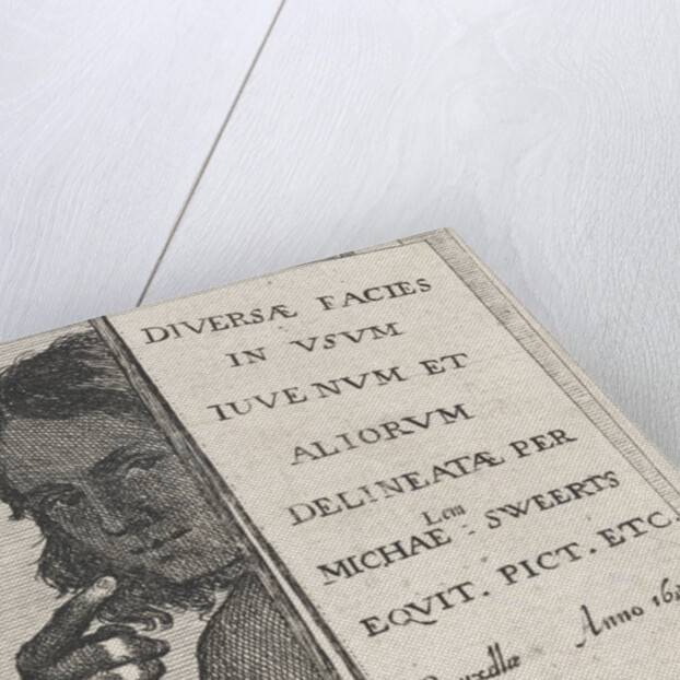 Bust of a young man by Michael Sweerts