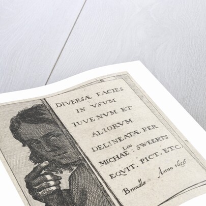 Bust of a young man by Michael Sweerts