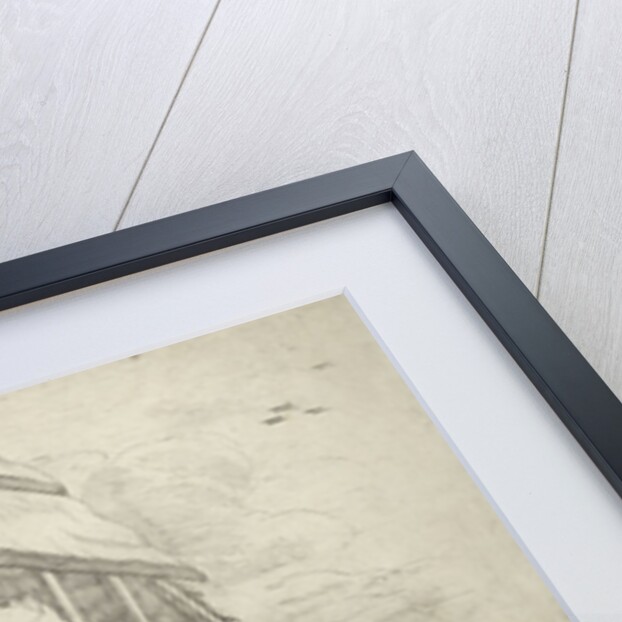 Resting cattle on a farm by Giovanni Giacomo Rossi