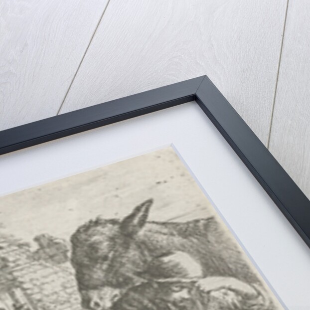 Gin seller and the three beggars by Jan van Ossenbeeck