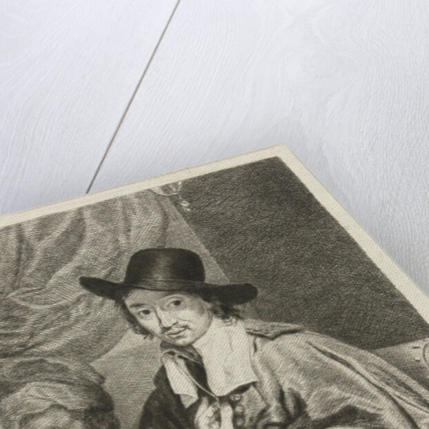 Portrait of the painter Adriaen van Ostade by Louis Bernard Coclers