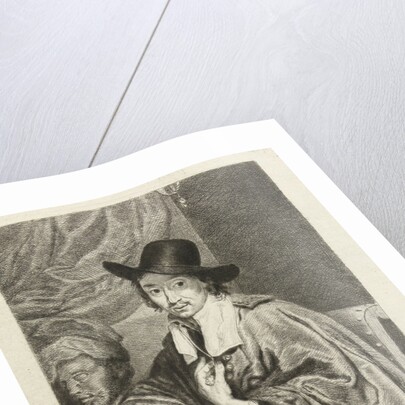 Portrait of the painter Adriaen van Ostade by Louis Bernard Coclers