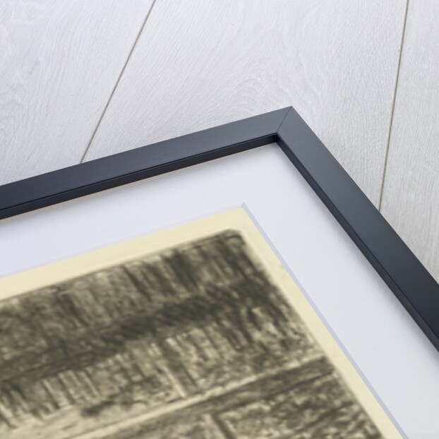 Waiting woman with child by Jozef Israëls