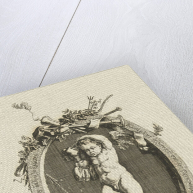 Carnelian with Amor by Willem Bilderdijk