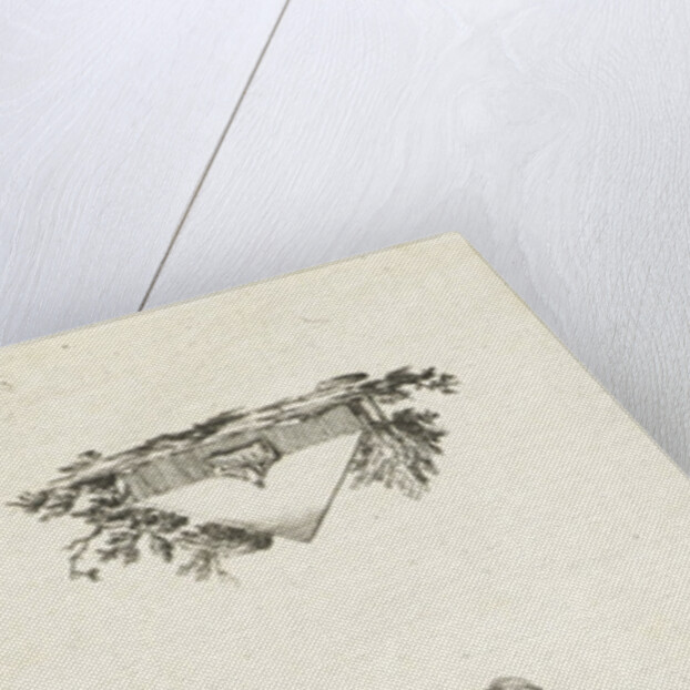 Leaf with eight vignettes by Willem Bilderdijk