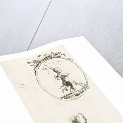 Journal with three vignettes by Willem Bilderdijk